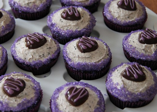 Design variation for Cookies and Cream cupcakes for our neighbor Ava's 6th birthday.