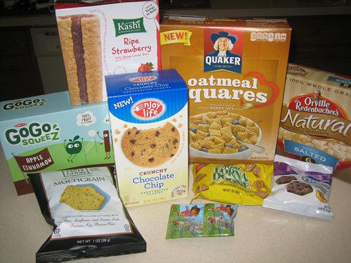 Nut-Free, Dairy-Free, Egg-Free snacks