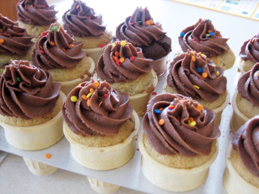Vegan Cupcake Cones