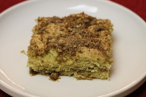Egg-free, dairy-free Sour Cream Coffee Cake